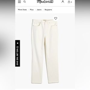 The madewell girljeans